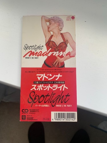 Madonna spotlight cd - spotlight, single