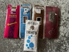 5 prs of Vintage pantyhose
