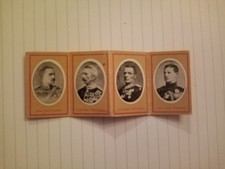 Cope Bros and Co 1898 Cigarette Cards Photo Album for The Million Years