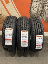 3 x 185/75 R14 Maxxis MA-1 89S