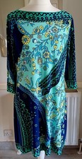 M&Co Boutique Size 18 Dress Aqua Green Blue