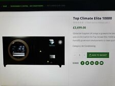 GAS Top climate elite 10000 total environmental control system new (UNUSED) 