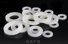 NYLON WASHERS FORM A FLAT PLASTIC WASHER M2.5,M3,M4,M5,M6,M8,M10,M12,M16,M20