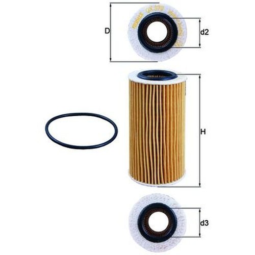 Oil filter for volvo - volvo, xc70