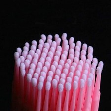 100 Disposable Lash Eyelash Micro Brush Mascara Wands Applicator Makeup Tool