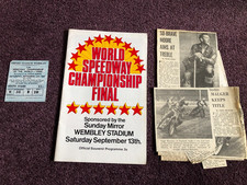 Speedway programme 1969 world - programme,