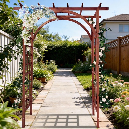 Outdoor garden arch arbor - garden,