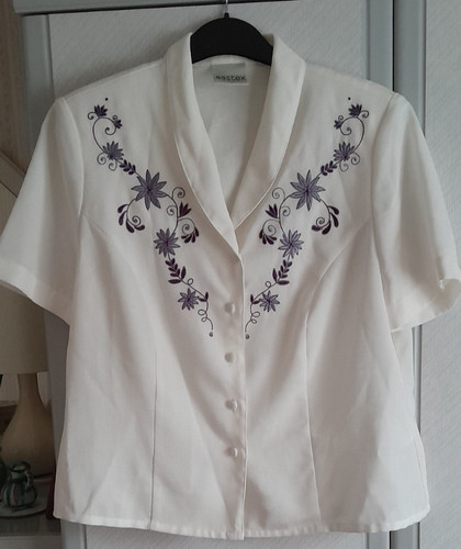 Eastex cream and - 14, purple