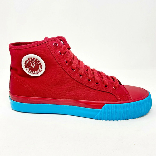 Flyer center red blue - pf,