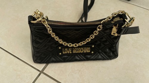 Love moschino black quilted - love,