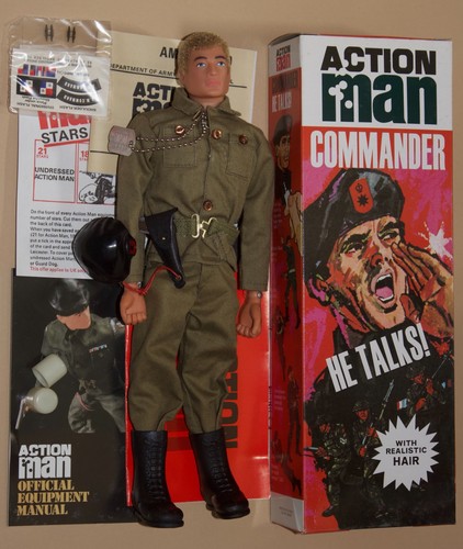 Vintage action man 40th - action,