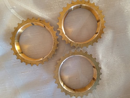 Triumph gear box synchro - gear,