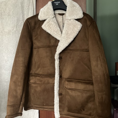 Zara men faux shearling - men’s,
