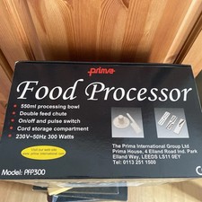 Prima Food Processor Brand New