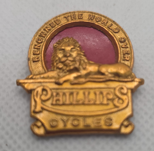 Badge pin phillips cycles - pin,