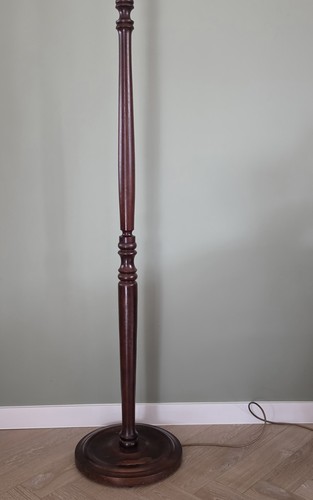 Vintage turned wooden - turned, floor