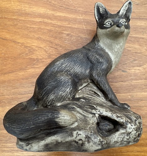 Poole pottery stoneware fox - stoneware,