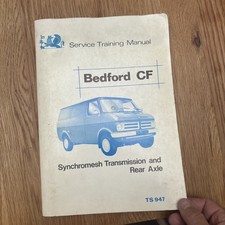 Bedford Cf Service Training Manual Synchormish transmission