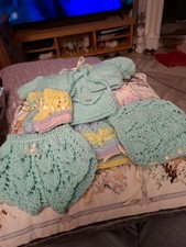 Hand Knitted Dolls Clothes 16