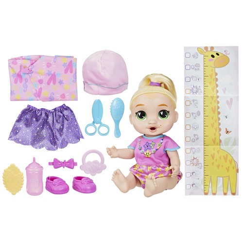 Baby alive - grows, up,
