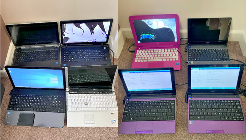 Joblot dell toshiba - hp,