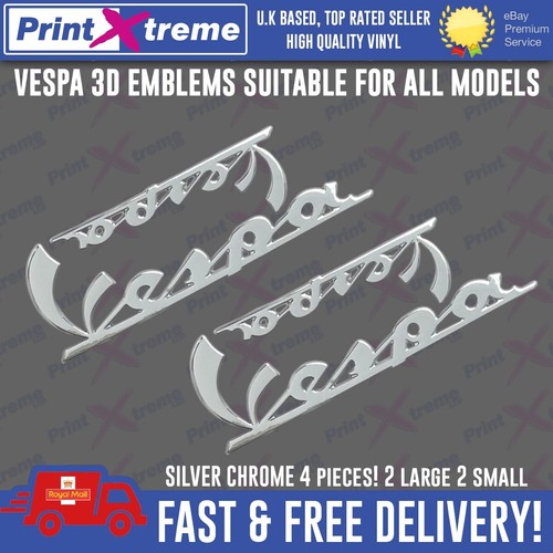 Vespa side legshield badge - vespa,