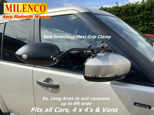 Milenco aero platinum mirrors - platinum,