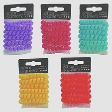 SPIRAL HAIR Bobbles 6 pk Coil