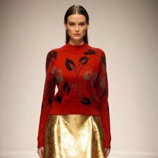 VINTAGE 80s Christmas Jumper