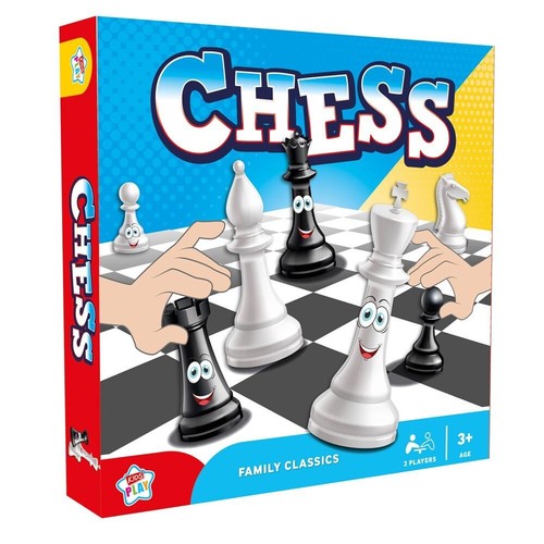 Kids chess board - game, set