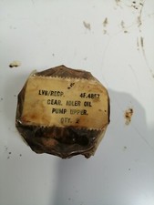 Caterpillar D8 pair of oil pump idler gears upper 10T 4F4857 