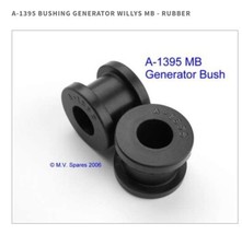 M.V. Spares A-1395 BUSHING GENERATOR WILLYS MB - RUBBER