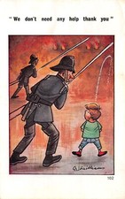 SAPPHIRE  COMIC POSTCARD NO