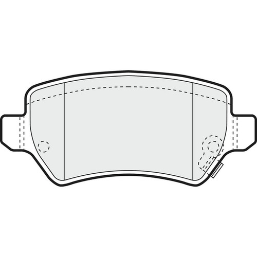 Brake pads set for - set,