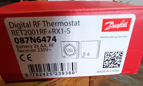 Danfoss digital thermostat - digital,