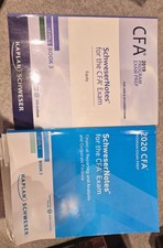 cfa level 2, Kaplan Schweser