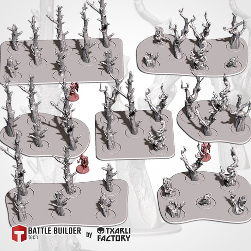 Dead trees terrain cursed - terrain,