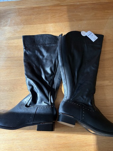 Nwt yours black faux leather - nwt,