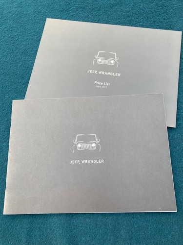 Jeep wrangler brochure set - wrangler,