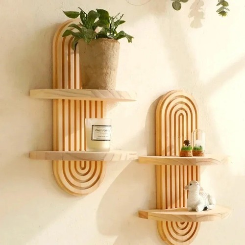 1pc wooden wall - 1pc,