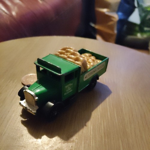 Vintage corgi morris truck - vintage,
