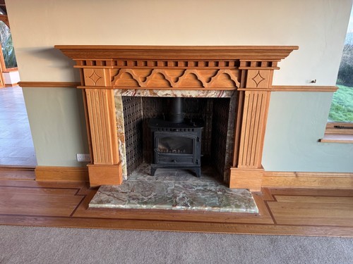 Large handmade solid - , oak