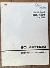 Solartron CD1014.2 Double Beam