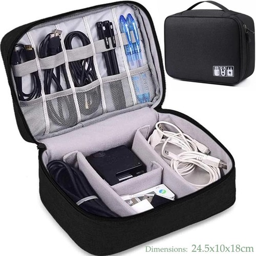 Travel cable organizer - travel, bag