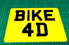 motorcycle show number plate