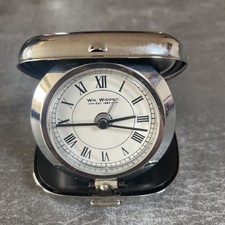 Fold Up Alarm Clock by Widdop Travel Accessory. Pre Owned 