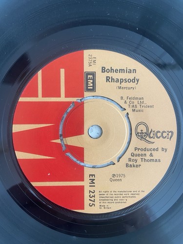 Queen bohemian rhapsody - rhapsody, 1975
