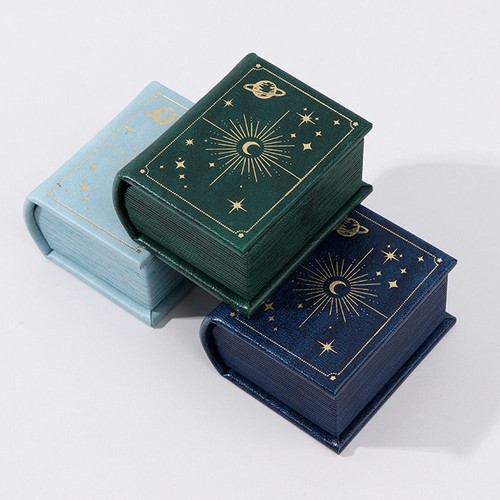 Leather ring box - leather,