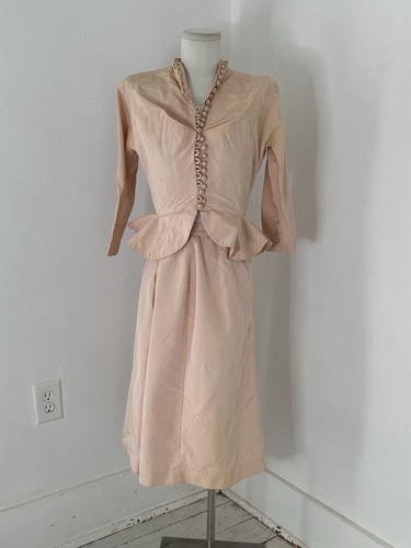 Vintage 40s mary muffet - mary, pink