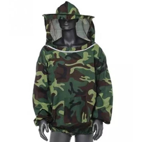 White beekeeping suit jacket - beekeeping,